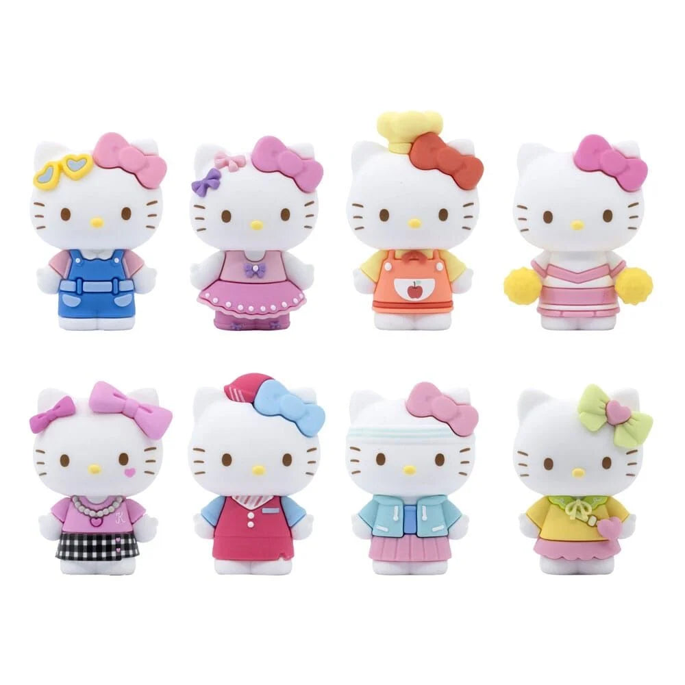 Hello Kitty - Cute Outfit Series - entire display