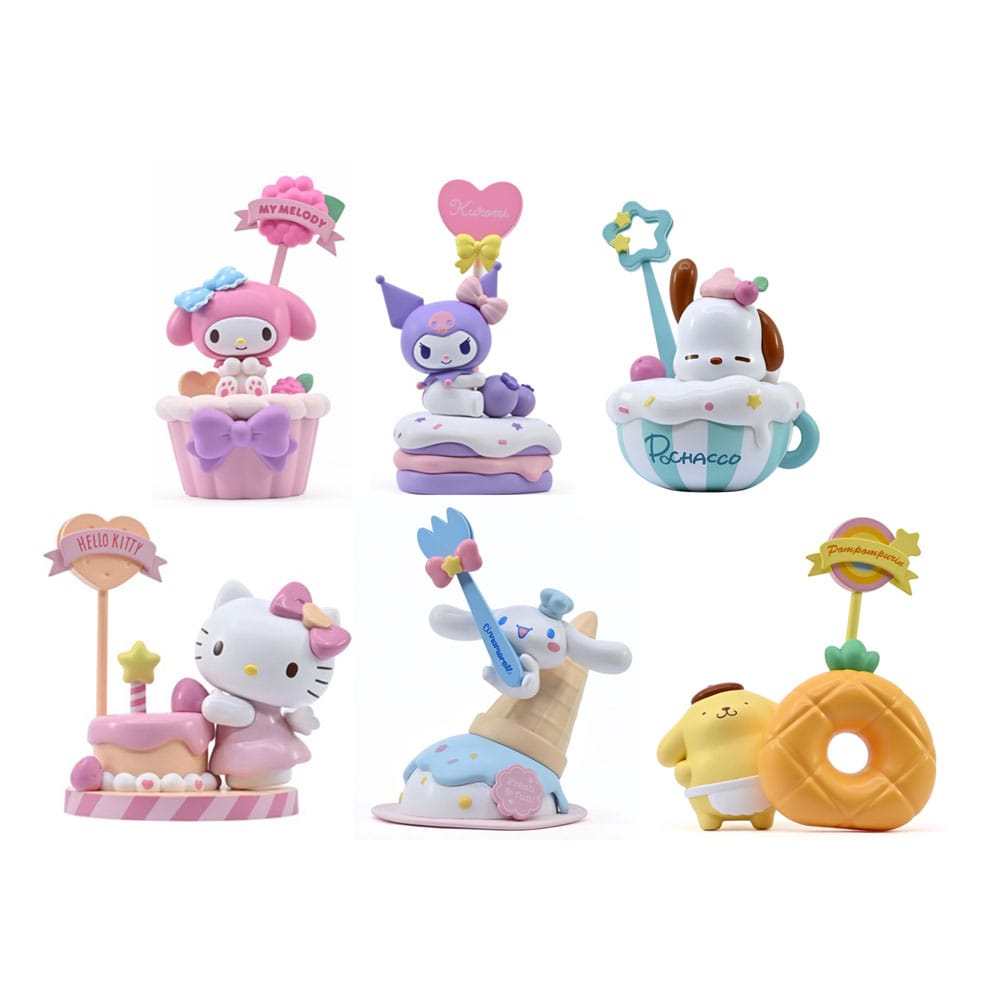 Hello Kitty - Party Time Series - complete set of 6